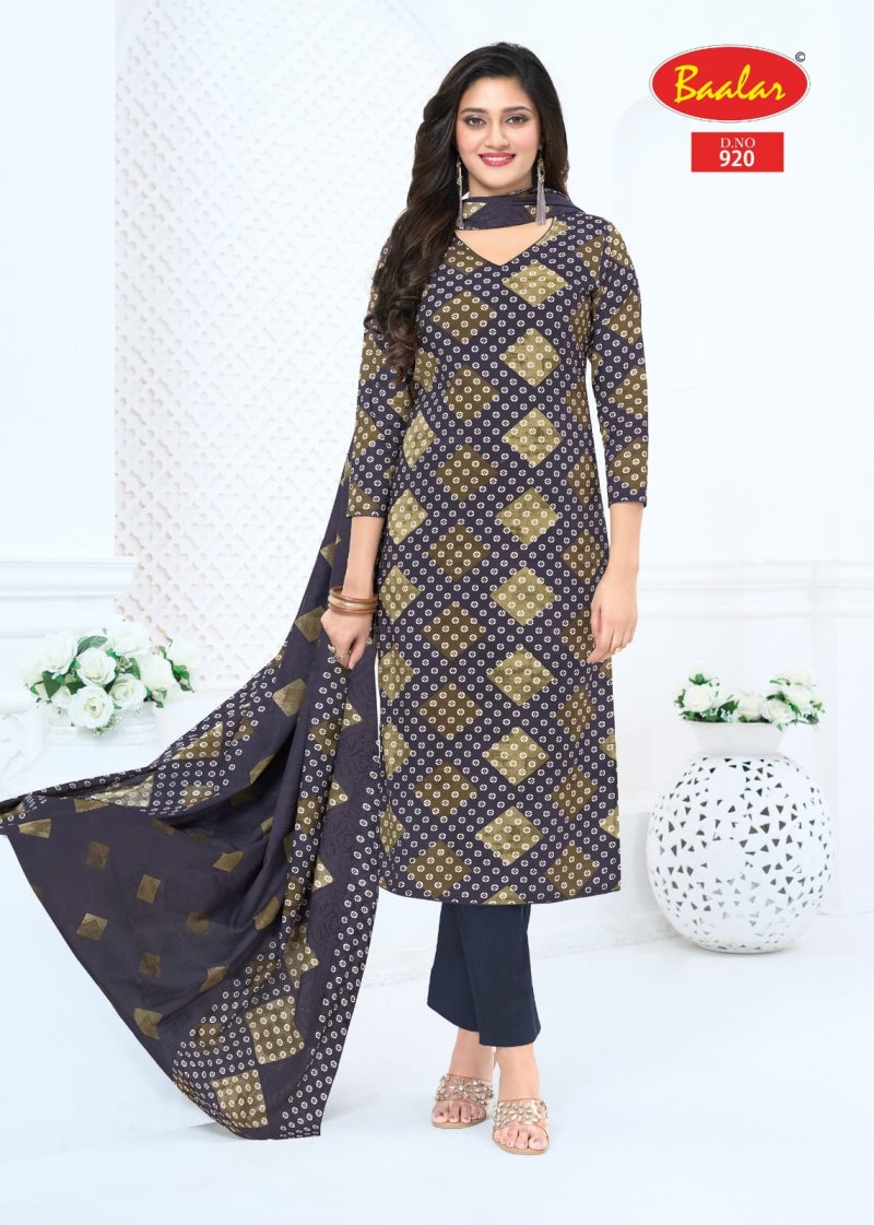 Pashmina Vol 9 By Baalar Lawn Cotton Printed Dress Material 